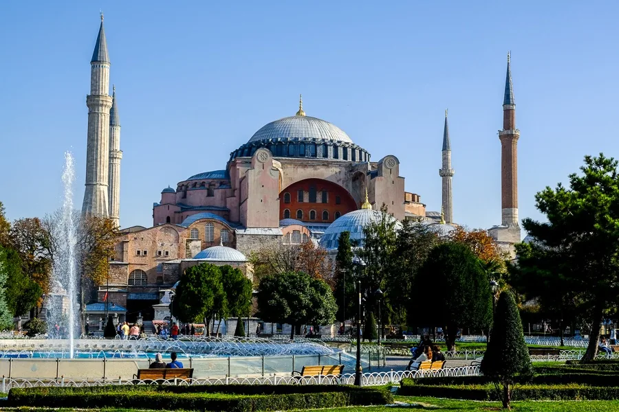 Visiting The Hagia Sophia In Istanbul, Turkey